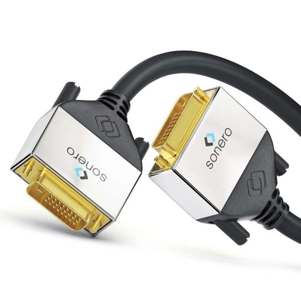sonero DVI Dual-Link Kabel 1,5m