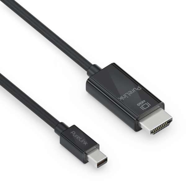 Mini DisplayPort auf HDMI Kabel - 4K60 - iSerie - schwarz - 1,50m