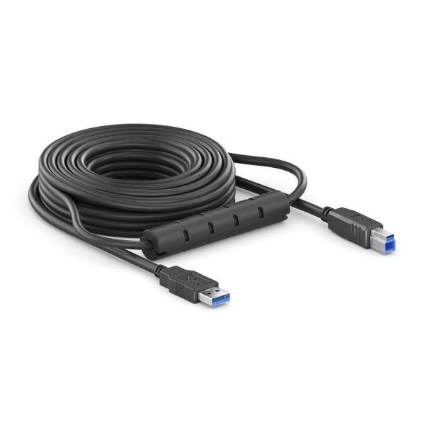 USB 3.2 Gen. 1x1 Aktiv Kabel - schwarz - 5,00m