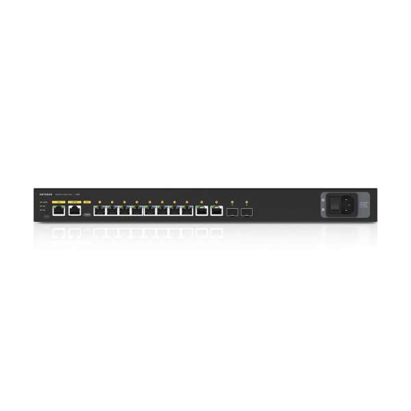NETGEAR - M4250 12-Port 10G2F PoE+ Stapelbarer Managed Switch (125W PSU)