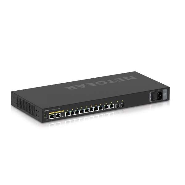 NETGEAR - M4250 12-Port 10G2F PoE+ Stapelbarer Managed Switch (125W PSU)