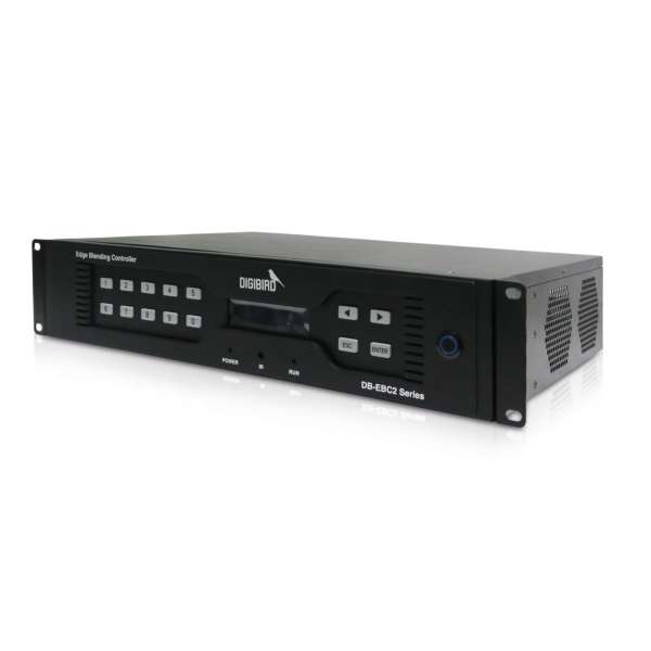 Digibird - 2U Chassis, bis zu 2x Eingangskarten, 2x Ausgangskarten