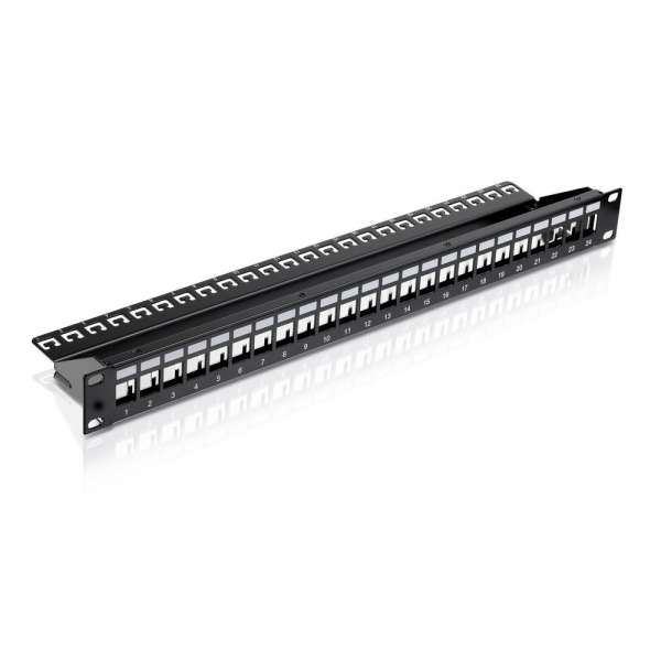 24 Port Keystone Patchpanel 24 Port Keystone Patchpanel