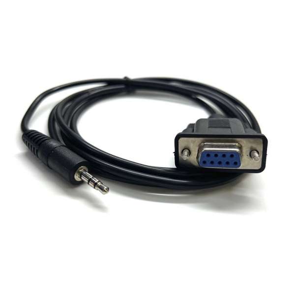 PureTools - RS232 Kabel, 3,5mm Klinke auf 9-poliges D-Sub, 1,5m