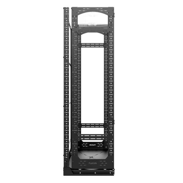 19" Auszieh- und drehbares Rack 36RU, 300kg Traglast, 490B x 510T x 1676H