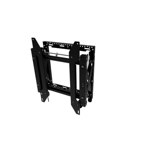 Video Wall Pop-Out-Halterung mit Schnellverschluss für 42-65" Bildschirme, Hochformat