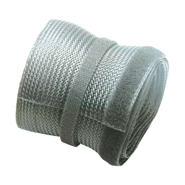 Kabelschlauch Polyester 1,80m Grau Kabelschlauch Polyester 1,80m Grau