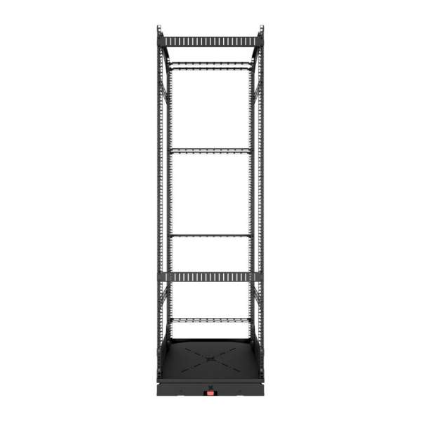 19" Ausziehbares und drehbares Rack 36RU, 125 kg Last, 490B X 498T X 1684H