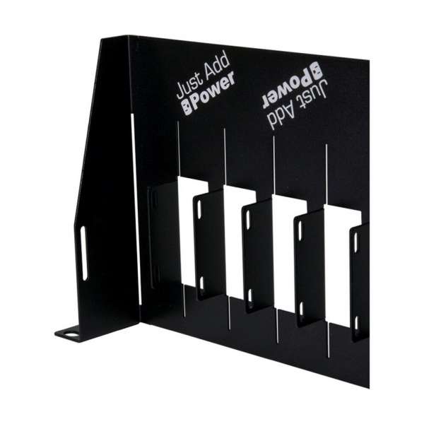 JustAddPower - Razor Shelf Device, Hält bis zu 13 Geräte in einem 3-5ru Raum