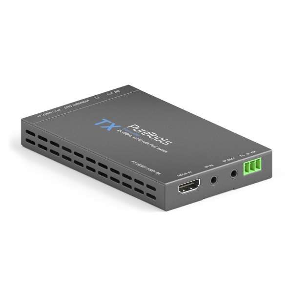 PureTools - Projektor kompatibler HDBaseT-Sender, 4K (60Hz 4:2:0) mit PoC switch PureTools - Projektor kompatibler HDBaseT-Sender, 4K (60Hz 4:2:0) mit PoC switch
