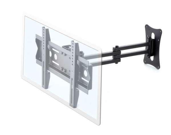 Doppelschwenkarm-Wandhalterung für 42-55"-Bildschirme