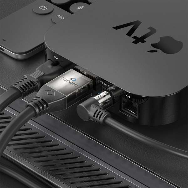 sonero Optisches Audio Kabel 2x90° 5,0m