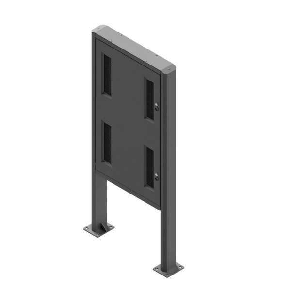 Hochformat-Kiosk für den Außenbereich 49" LG 49XE4F-M