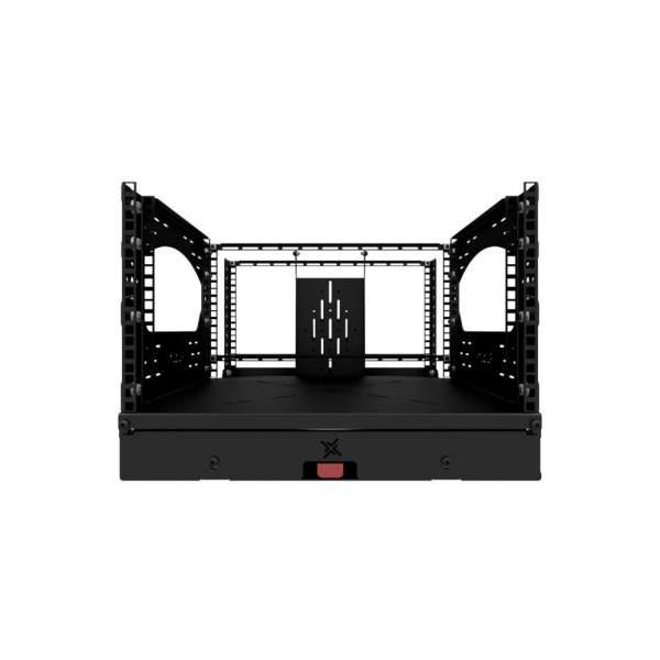 19" Auszieh- und drehbares Rack 6RU, 130kg Traglast, 490B x 608T x 348H