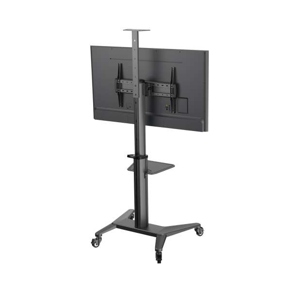 PureMounts® Premium TV Cart - Single Display bis 70", schwarz