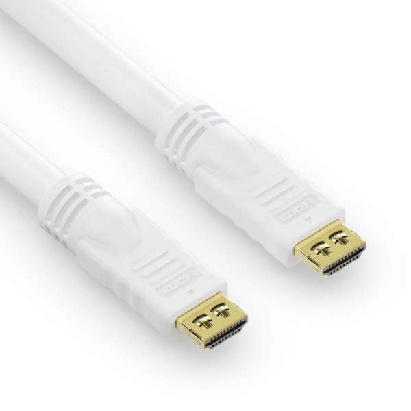 HDMI Kabel - PureInstall - weiß - 7,50m
