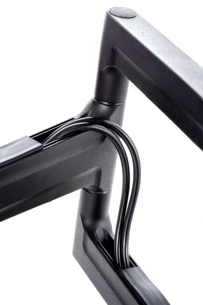 Doppelschwenkarm-Wandhalterung für 49-65"-Bildschirme