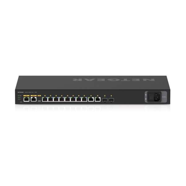 NETGEAR - M4250 12-Port 10G2XF PoE+ Stapelbarer Managed Switch (240W PSU)