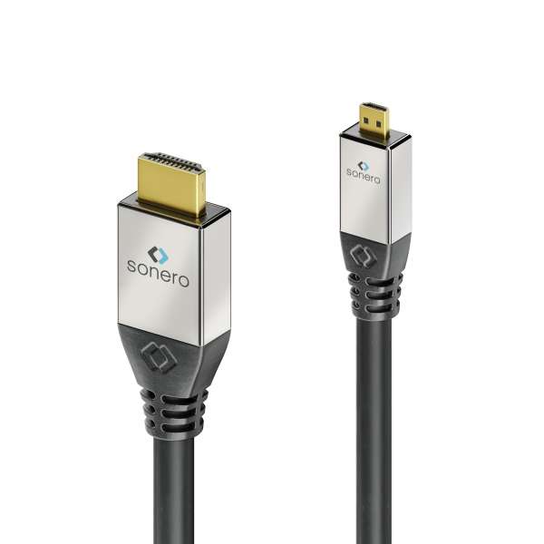 sonero HDMI auf Micro HDMI Kabel 2,0m