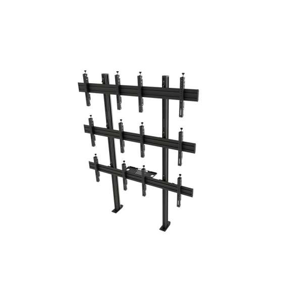 Video Wall Bolt Down Stand, modular 2x3, für 42-47" Bildschirme, Querformat