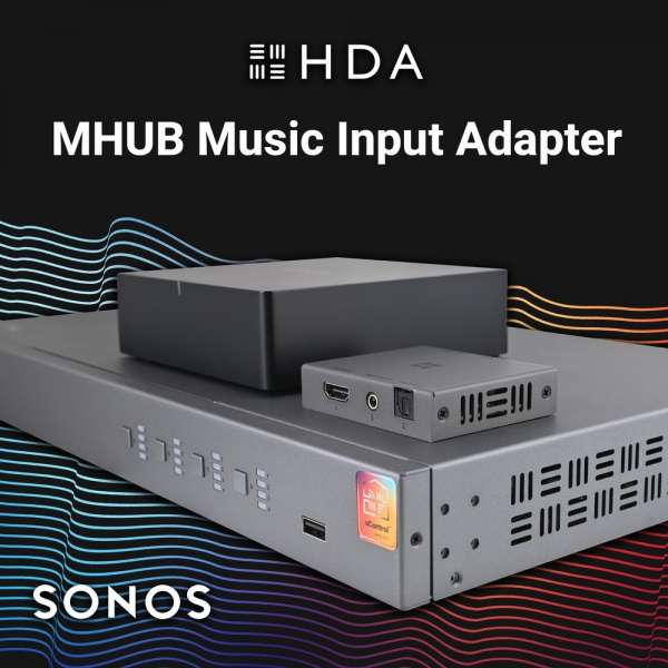 HDANYWHERE MHUB Musik-Eingangsadapter: Wandelt MHUB-HDMI-Eingänge in reine Audio-Eingänge für Musikstreamer und andere Audiogeräte