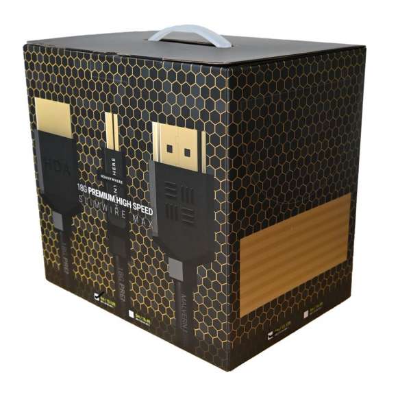 HDANYWHERE 18G 4K SlimWire MAX 4m High Speed Premium™ HDMI Kabel Big Box (x25 Kabel)