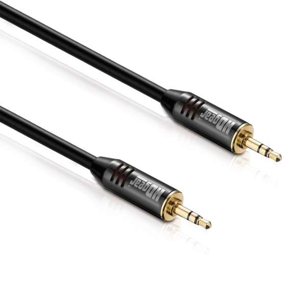Klinken Kabel 3,5mm Stereo - HDGear Polybag- 1,00m