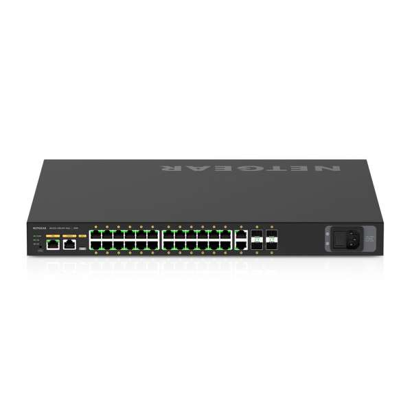 NETGEAR - M4250 30-Port 26G4XF PoE+ Stapelbarer Managed Switch (480W PSU)