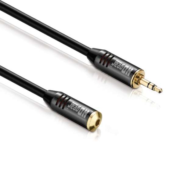 Klinken Verlängerung 3,5mm Stereo - HDGear Polybag- 1,00m