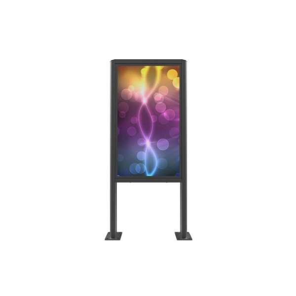 Hochformat-Kiosk für den Außenbereich 75" Samsung OHF