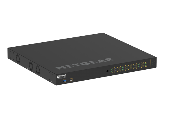 NETGEAR - M4250 30-Port 26G4XF PoE+ Stapelbarer Managed Switch (480W PSU)