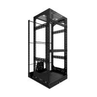 19" Auszieh- und drehbares Rack 24RU, 130kg Traglast, 490B x 608T x 1148H 19" Auszieh- und drehbares Rack 24RU, 130kg Traglast, 490B x 608T x 1148H