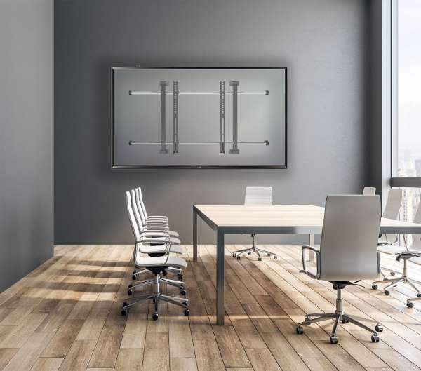 Feste Wandhalterung 43-85", höhenverstellbar, VESA 800x400