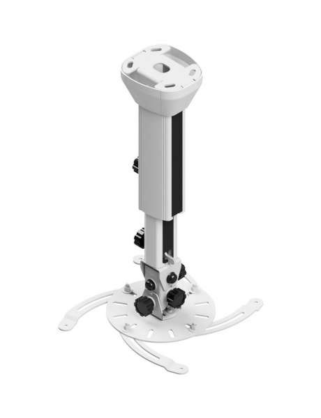 Universal-Projektor-Deckenhalterung, weiß
