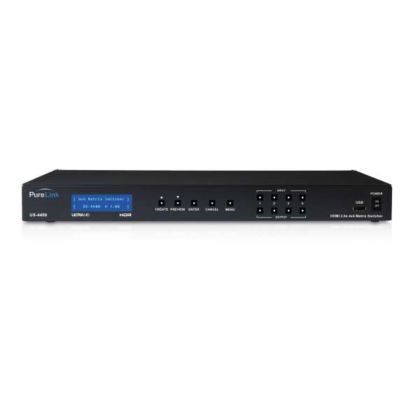 HDTools 4x4 HDMI 2.0a Integrierter Matrix Switcher - Ultra HD