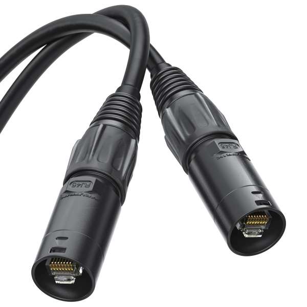 Patchkabel Cat.6a - S/FTP - Neutrik RJ45 Stecker - 15,0m