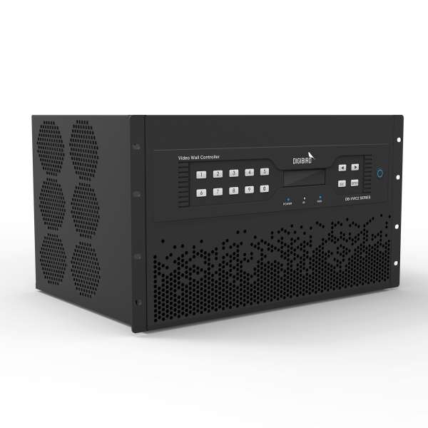 Digibird - 6U Chassis, bis zu 14x Eingangskarten, 5x Ausgangskarten