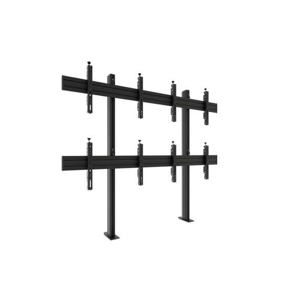 Video Wall Bolt Down Stand, modular 2x2, für 42-47" Bildschirme, Querformat