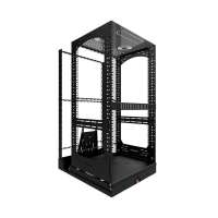 19" Auszieh- und drehbares Rack 20RU, 130kg Traglast, 490B x 608T x 970H 19" Auszieh- und drehbares Rack 20RU, 130kg Traglast, 490B x 608T x 970H