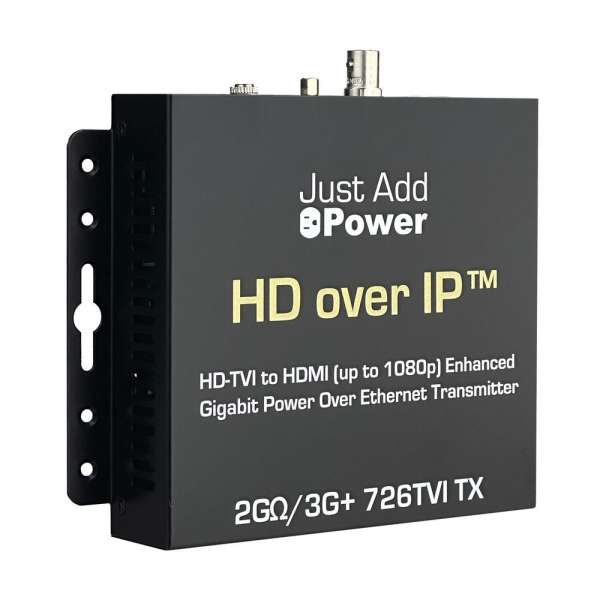 JustAddPower - Omega Serie 1080p Encoder (Transmitter) mit TVI-Eingang, USB- und HDMI-Ausgang