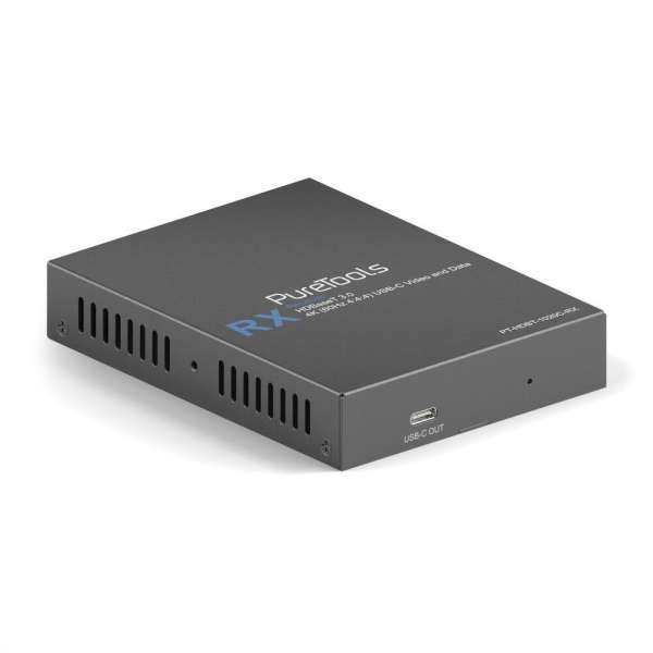 PureTools - HDBaseT USB-C Receiver - HDBaseT 3.0 - 4K (60Hz 4:4:4) USB-C Video und Daten PureTools - HDBaseT USB-C Receiver - HDBaseT 3.0 - 4K (60Hz 4:4:4) USB-C Video und Daten