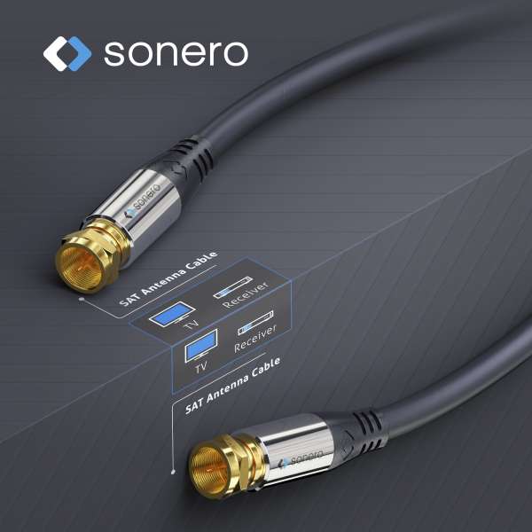 sonero SAT Antennen Kabel 1,5m