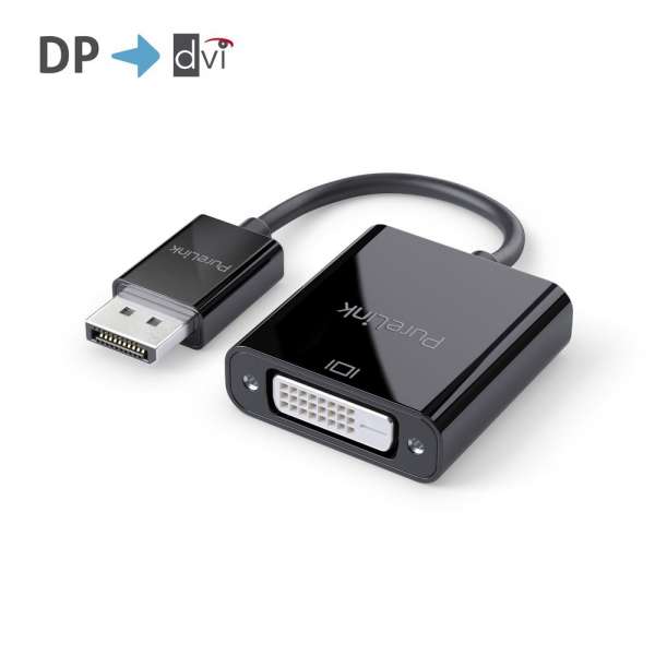 DisplayPort auf DVI Adapter - 1920x1200 - WUXGA - iSerie - schwarz - 0,10m