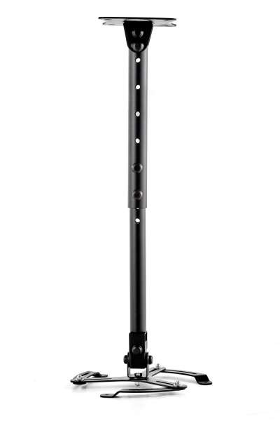 Universal-Projektor-Deckenhalterung (3 Befestigungspunkte), schwarz