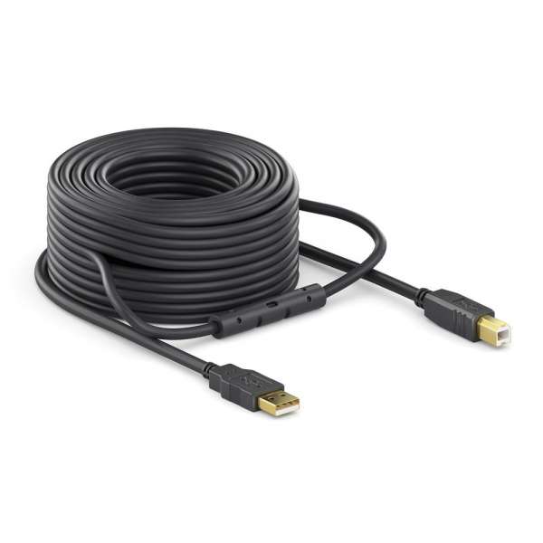 USB 2.0 Aktiv Kabel - schwarz - 15,0m