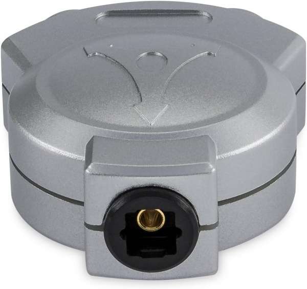 HDSupply Toslink Verteiler 1x2 silber
