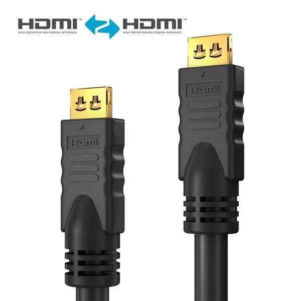 HDMI Kabel - PureInstall TPE halogenfrei 15,0m