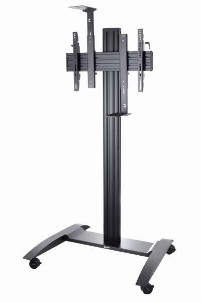 Videokonferenz-Trolley für 42-75" Bildschirme
