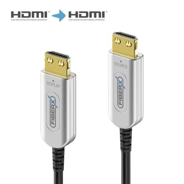 FiberX Serie - HDMI 4K Glasfaser Extender Kabel - 7,5m