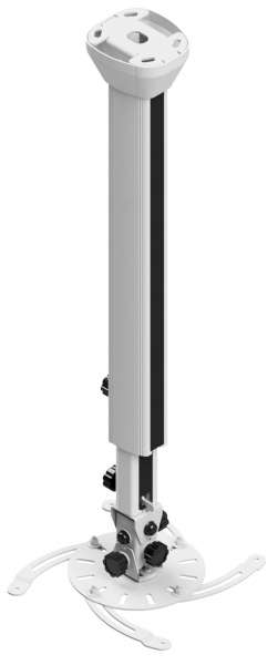 Universal-Projektor-Deckenhalterung, weiß